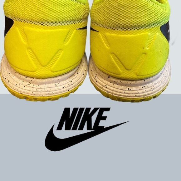 Nike FS Lite Trainer 2 'Black Volt' Sneakers 13 - Picture 4 of 5